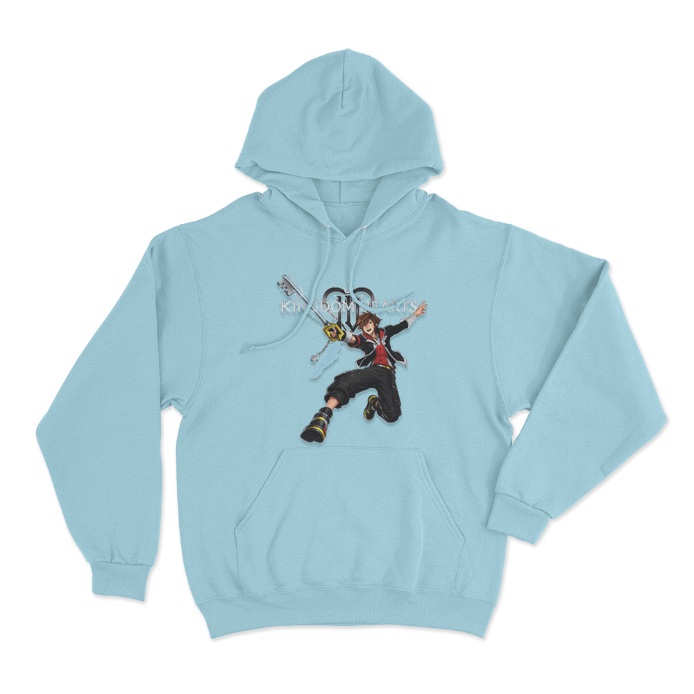 Kingdom Hearts IV Heroic Sora Unisex Hoodie Sky Blue Kingdom Hearts IV Heroic Sora Unisex Hoodie Sky Blue 1