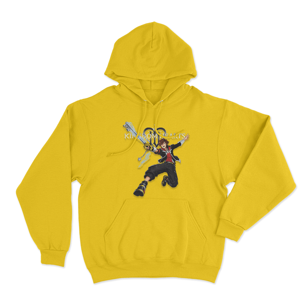 Kingdom Hearts IV Heroic Sora Unisex Hoodie Yellow Kingdom Hearts IV Heroic Sora Unisex Hoodie Yellow 1