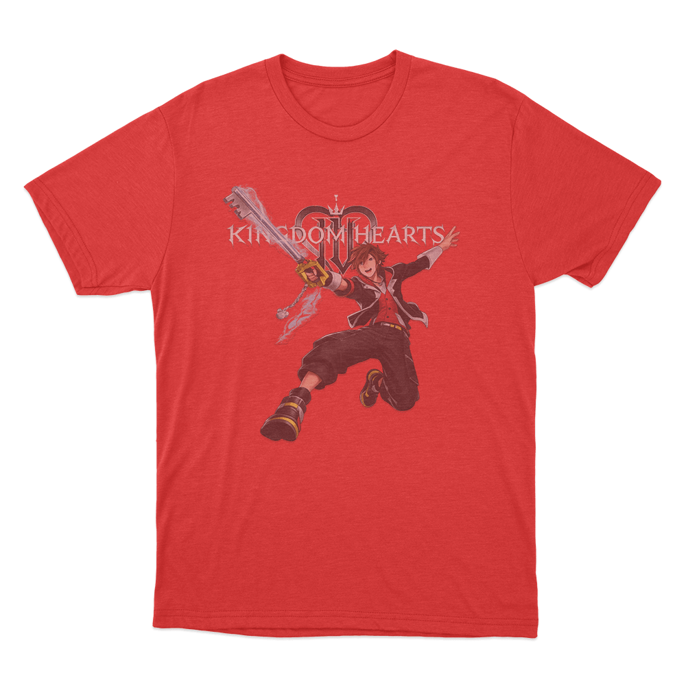 Kingdom Hearts IV Heroic Sora Unisex T Shirt Red Kingdom Hearts IV Heroic Sora Unisex T Shirt Red