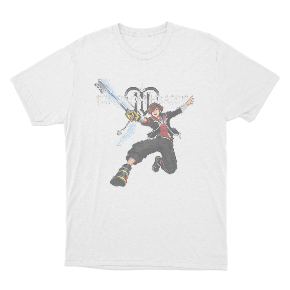 Kingdom Hearts IV Heroic Sora Unisex T Shirt White Kingdom Hearts IV Heroic Sora Unisex T Shirt White
