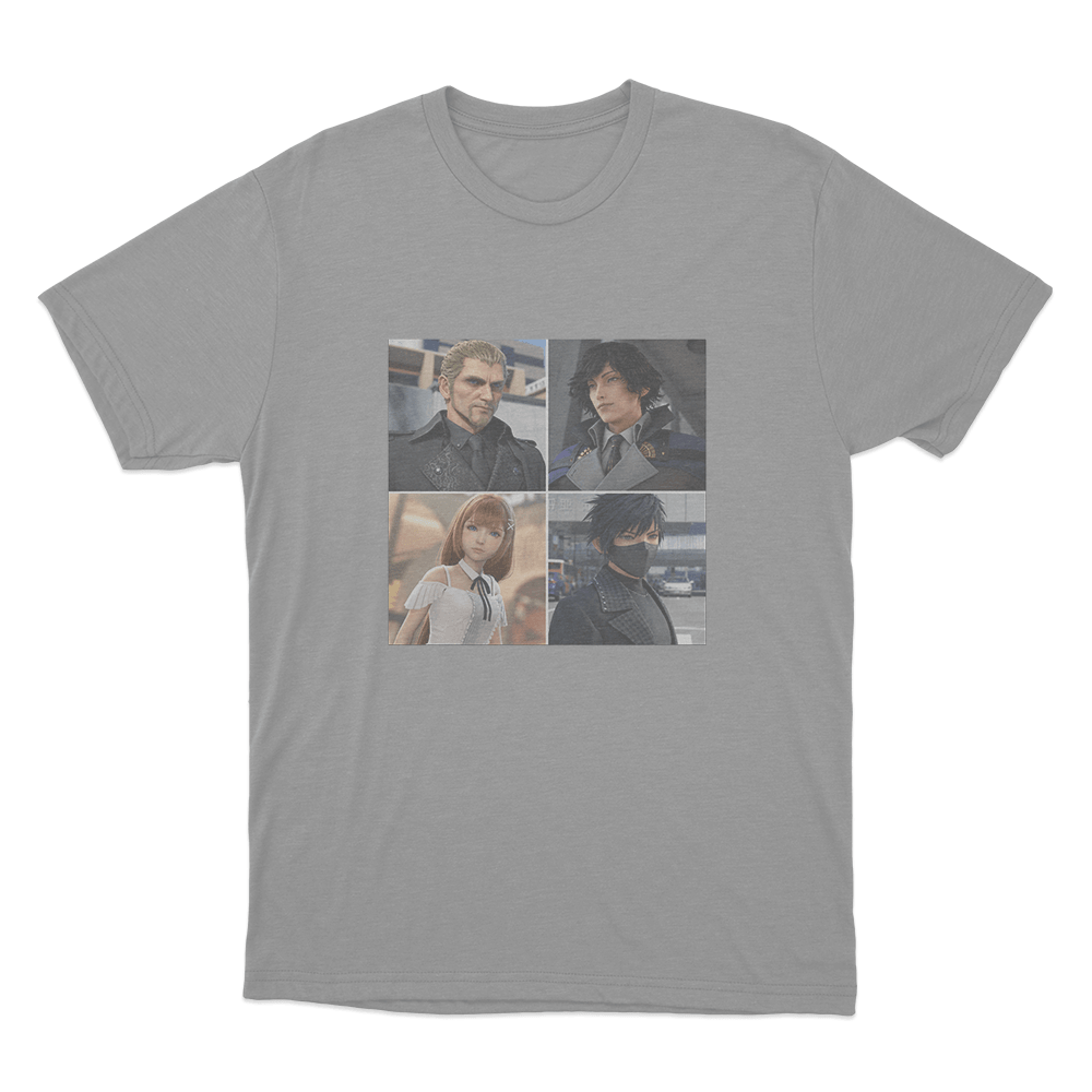Kingdom Hearts IV New Generation Unisex T Shirt Grey Kingdom Hearts IV New Generation Unisex T Shirt Grey